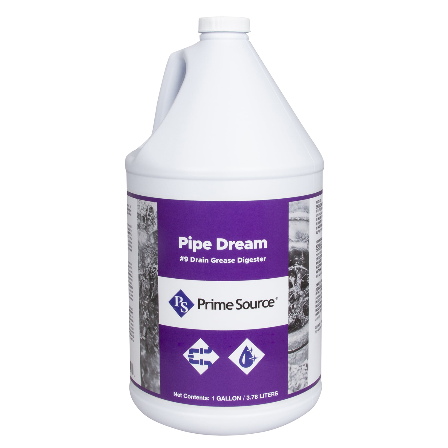 Prime Source® Drain Grease Digester, 1 gal Container, Ready to Use Dilution